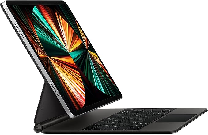 Used Apple Magic Keyboard: iPad Keyboard and case for iPad Pro 12.9 inch (3rd, 4th, 5th and 6th gen) and iPad Air (M2) 13 inch