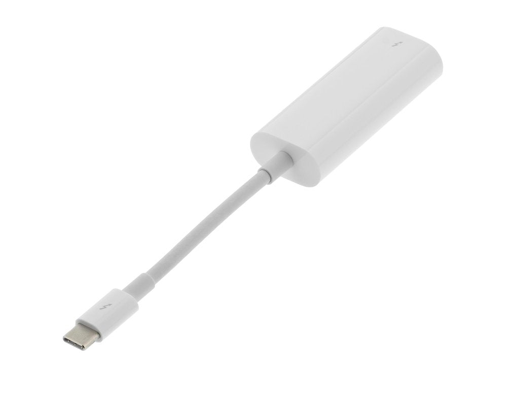 Used Apple Thunderbolt 3 (USB-C) to Thunderbolt 2 Adapter, White