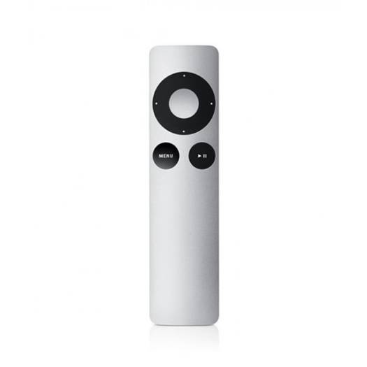 Used Apple Silver Remote for TV silver A1294