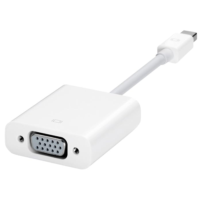 Used Apple Mini DisplayPort to VGA Adapter