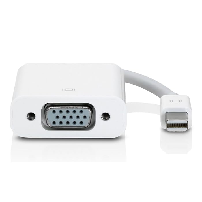 Used Apple Mini DisplayPort to VGA Adapter