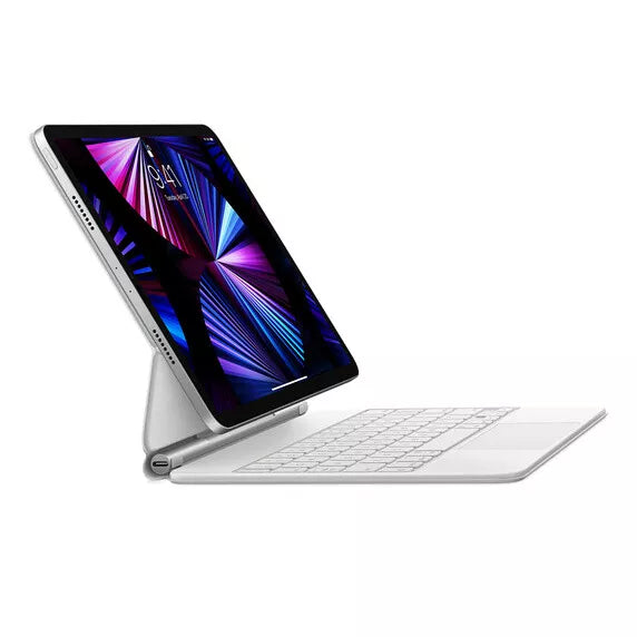 Used Apple Magic Keyboard: iPad Keyboard and case for iPad Pro 12.9 inch (3rd, 4th, 5th and 6th gen) and iPad Air (M2)