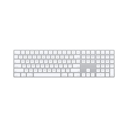 Used Apple Bluetooth Keyboard for Mac, Wireless Keyboard with Numeric Keypad, Multi-Device, Rechargeable, Compatible with MacBook Pro/Air, iMac