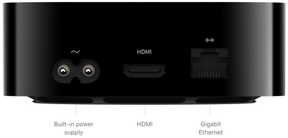 Open Box Apple TV 4K 32GB Black 2nd generation (MXGY2LL/A)