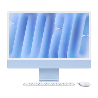 Apple iMac 24-inch (2024) Blue, M4 with 8-Core CPU, 16GB RAM, 256GB SSD, 8-core GPU,